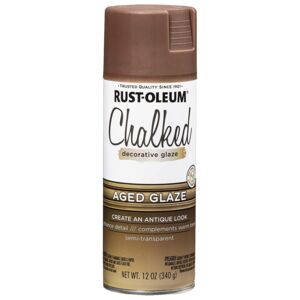 Rust-Oleum Chalked Spray Paint Aged Glaze 12oz Rust-Oleum Chalked Spray Paint Aged Glaze 12oz